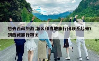 想去西藏旅游,怎么和當?shù)芈眯袌F聯(lián)系起來？到西藏旅行跟團