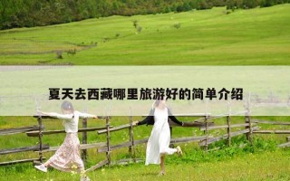 夏天去西藏哪里旅游好的簡單介紹