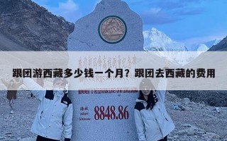 跟團游西藏多少錢一個月？跟團去西藏的費用