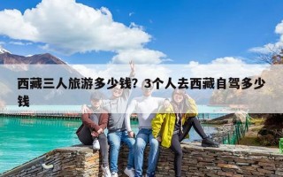 西藏三人旅游多少錢？3個人去西藏自駕多少錢