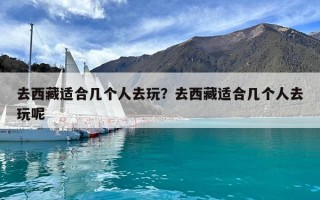 去西藏適合幾個人去玩？去西藏適合幾個人去玩呢