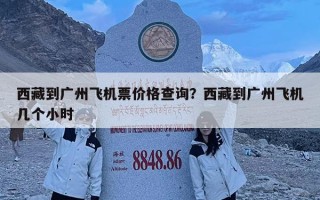 西藏到廣州飛機票價格查詢？西藏到廣州飛機幾個小時