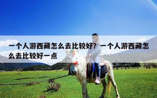 一個(gè)人游西藏怎么去比較好？一個(gè)人游西藏怎么去比較好一點(diǎn)