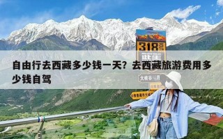自由行去西藏多少錢一天？去西藏旅游費用多少錢自駕