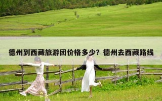 德州到西藏旅游團價格多少？德州去西藏路線
