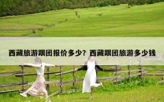 西藏旅游跟團報價多少？西藏跟團旅游多少錢