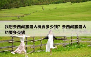 我想去西藏旅游大概要多少錢？去西藏旅游大約要多少錢