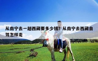 從南寧去一趟西藏要多少錢？從南寧去西藏自駕怎樣走