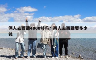 倆人去西藏4000夠嗎？?jī)扇巳ノ鞑匾嗌馘X(qián)