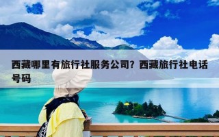 西藏哪里有旅行社服務公司？西藏旅行社電話號碼
