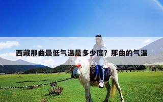 西藏那曲最低氣溫是多少度？那曲的氣溫