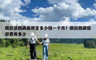 跟團(tuán)游西藏最便宜多少錢(qián)一個(gè)月？跟團(tuán)西藏旅游費(fèi)用多少
