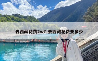 去西藏花費(fèi)2w？去西藏花費(fèi)要多少