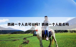 西藏一個人去可以嗎？西藏一個人能去嗎