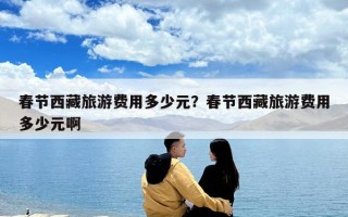 春節(jié)西藏旅游費(fèi)用多少元？春節(jié)西藏旅游費(fèi)用多少元啊