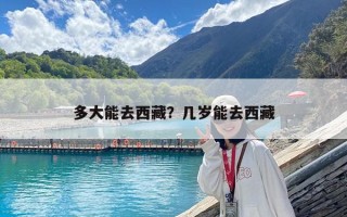 多大能去西藏？幾歲能去西藏
