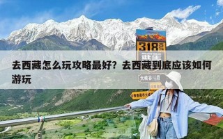 去西藏怎么玩攻略最好？去西藏到底應(yīng)該如何游玩