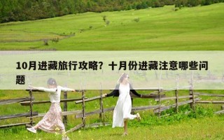 10月進(jìn)藏旅行攻略？十月份進(jìn)藏注意哪些問題