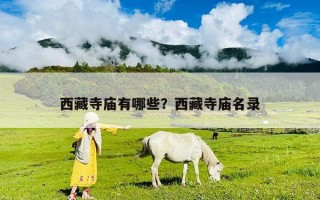 西藏寺廟有哪些？西藏寺廟名錄