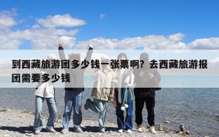 到西藏旅游團多少錢一張票?。咳ノ鞑芈糜螆髨F需要多少錢