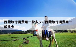 西藏旅行團費用一般多少？西藏旅行團費用一般多少
