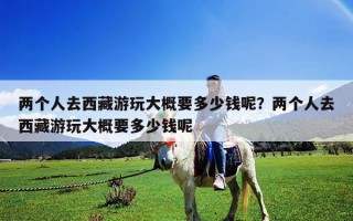 兩個人去西藏游玩大概要多少錢呢？兩個人去西藏游玩大概要多少錢呢