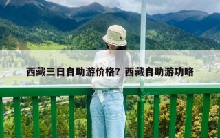 西藏三日自助游價(jià)格？西藏自助游功略