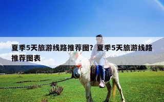 夏季5天旅游線路推薦圖？夏季5天旅游線路推薦圖表