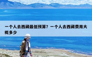 一個人去西藏最低預算？一個人去西藏費用大概多少