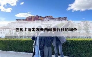包含上海出發(fā)去西藏旅行社的詞條