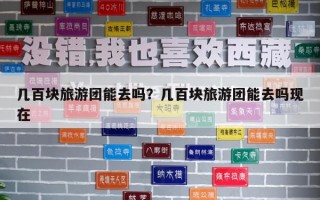 幾百塊旅游團能去嗎？幾百塊旅游團能去嗎現在