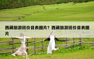西藏旅游團價目表圖片？西藏旅游團價目表圖片