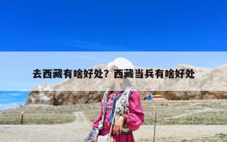 去西藏有啥好處？西藏當兵有啥好處