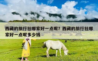 西藏的旅行社哪家好一點呢？西藏的旅行社哪家好一點呢多少錢