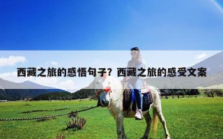 西藏之旅的感悟句子？西藏之旅的感受文案