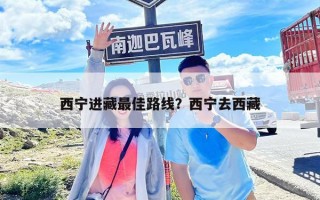西寧進藏最佳路線？西寧去西藏