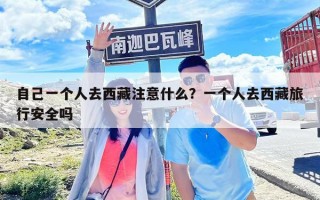自己一個人去西藏注意什么？一個人去西藏旅行安全嗎