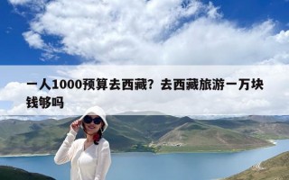 一人1000預算去西藏？去西藏旅游一萬塊錢夠嗎