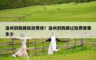 溫州到西藏旅游費用？溫州到西藏過路費需要多少