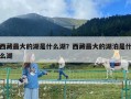 西藏最大的湖是什么湖？西藏最大的湖泊是什么湖