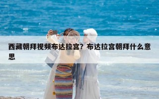 西藏朝拜視頻布達拉宮？布達拉宮朝拜什么意思