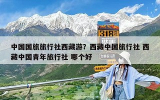 中國國旅旅行社西藏游？西藏中國旅行社 西藏中國青年旅行社 哪個好