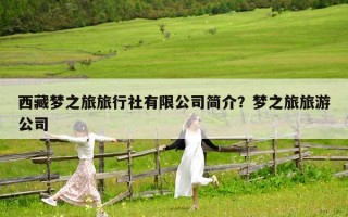 西藏夢之旅旅行社有限公司簡介？夢之旅旅游公司