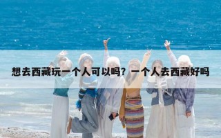 想去西藏玩一個(gè)人可以嗎？一個(gè)人去西藏好嗎