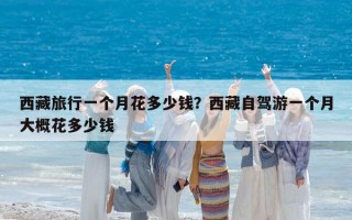 西藏旅行一個(gè)月花多少錢？西藏自駕游一個(gè)月大概花多少錢