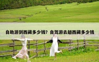 自助游到西藏多少錢？自駕游去趟西藏多少錢