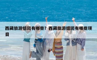 西藏旅游組團有哪些？西藏旅游組團有哪些項目