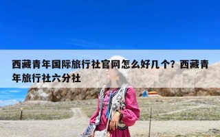 西藏青年國際旅行社官網(wǎng)怎么好幾個？西藏青年旅行社六分社