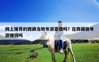 網上推薦的西藏當地導游靠譜嗎？在西藏做導游賺錢嗎