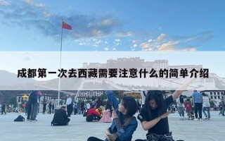 成都第一次去西藏需要注意什么的簡單介紹